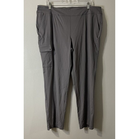 GREG NORMAN Adeline Ankle Golf Pants Women’s Size XL Gray NEW Sporty Athletic - Picture 1 of 8
